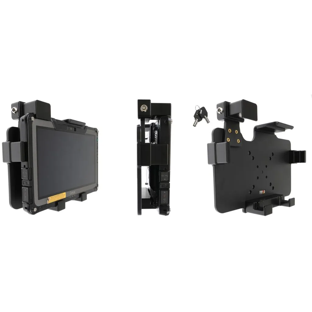 Brodit Passiv Holder med lås og nøgler til Getac F110 6th Gen - 739287