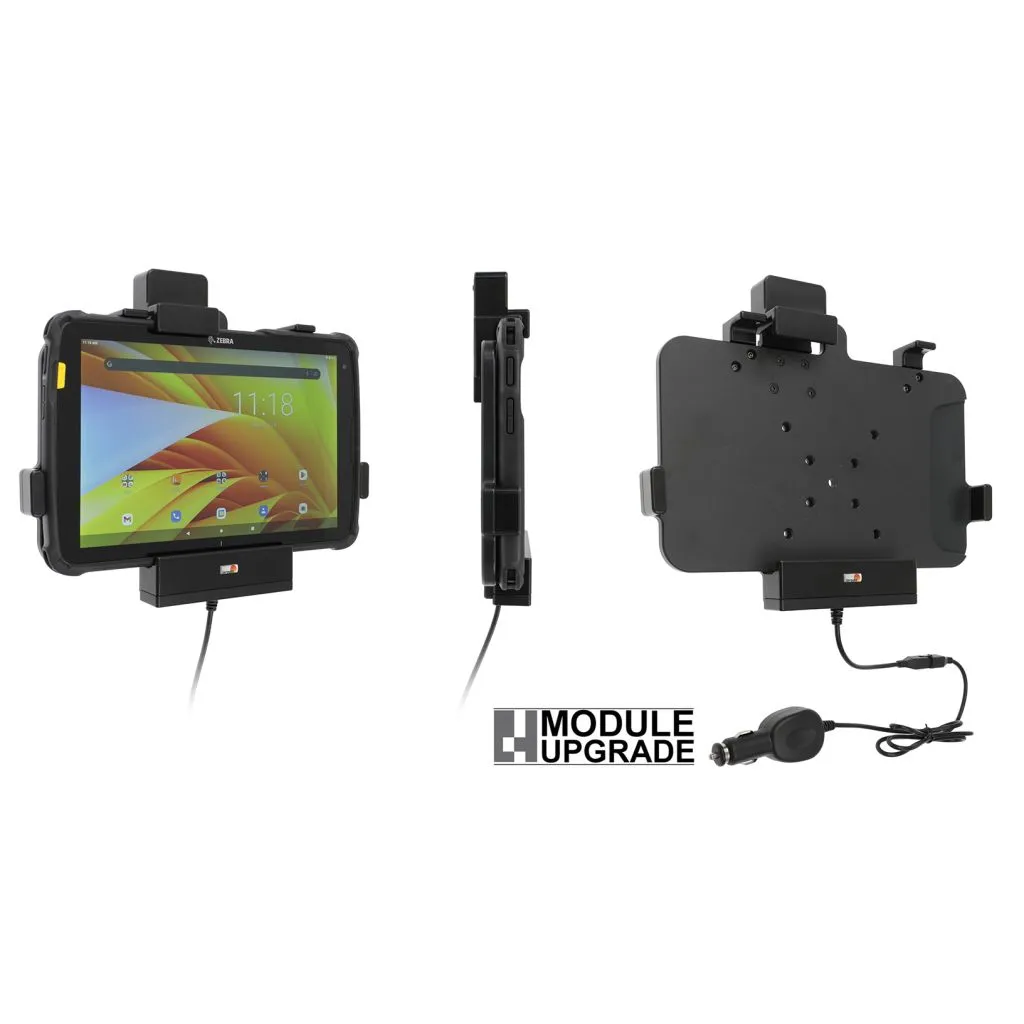 Brodit Aktiv Holder med cigarstik og lås til Zebra ET45 10 og Zebra ET40 10 - 746320