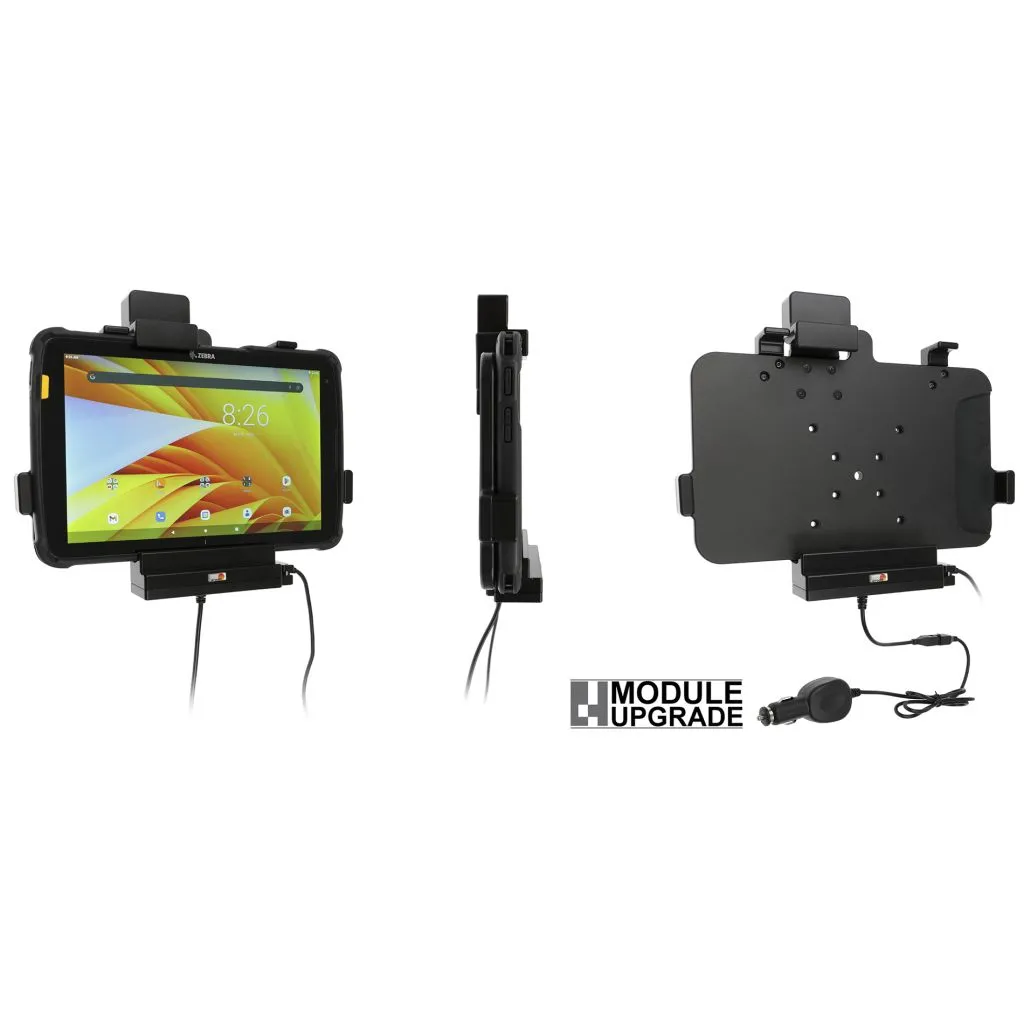 Brodit Aktiv Holder med cigarstik og lås til Zebra ET45 10 og Zebra ET40 10 - 746326