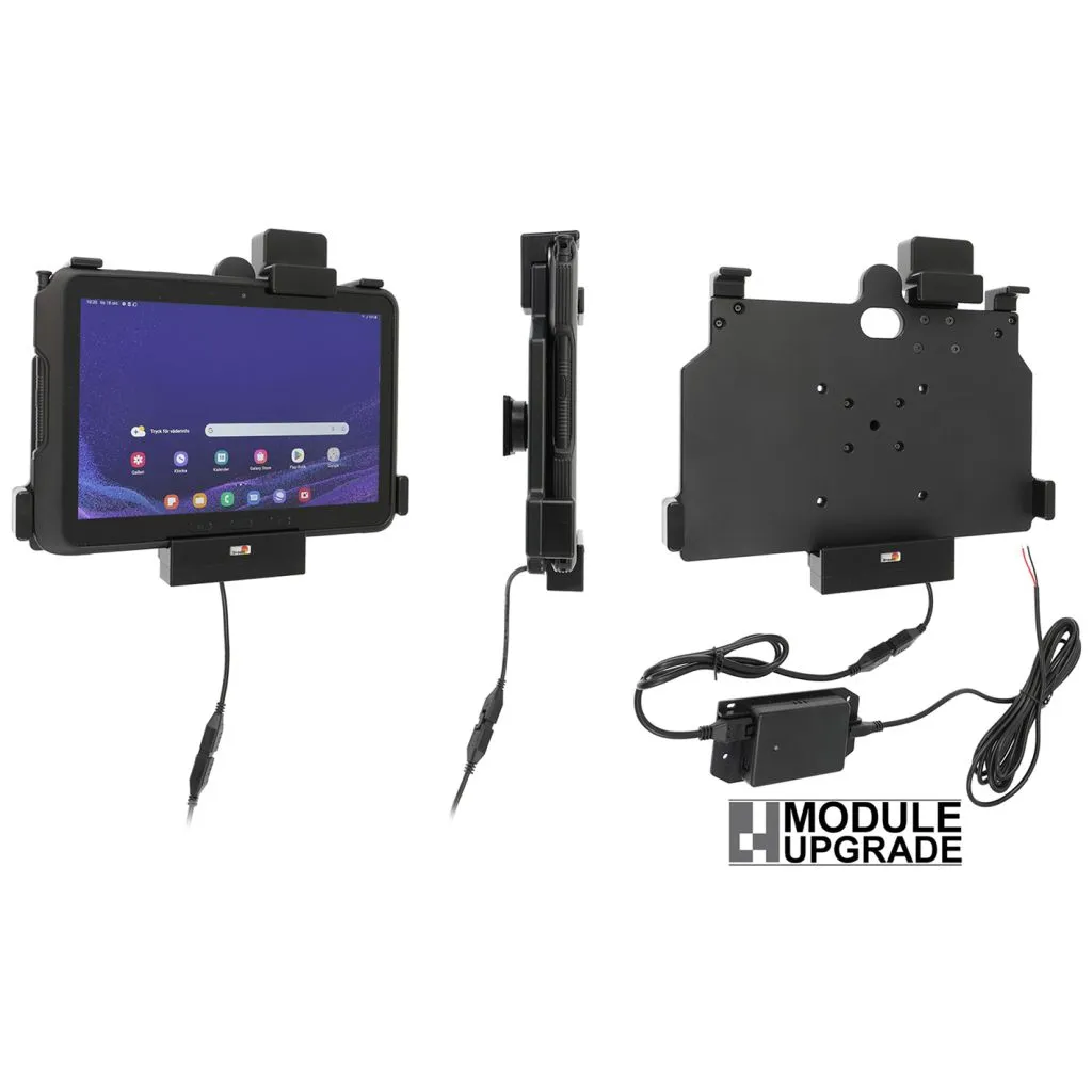 Brodit Aktiv Holder med lås til Samsung Galaxy Tab Active 4 Pro SM-T630/SM-T636  - 747328