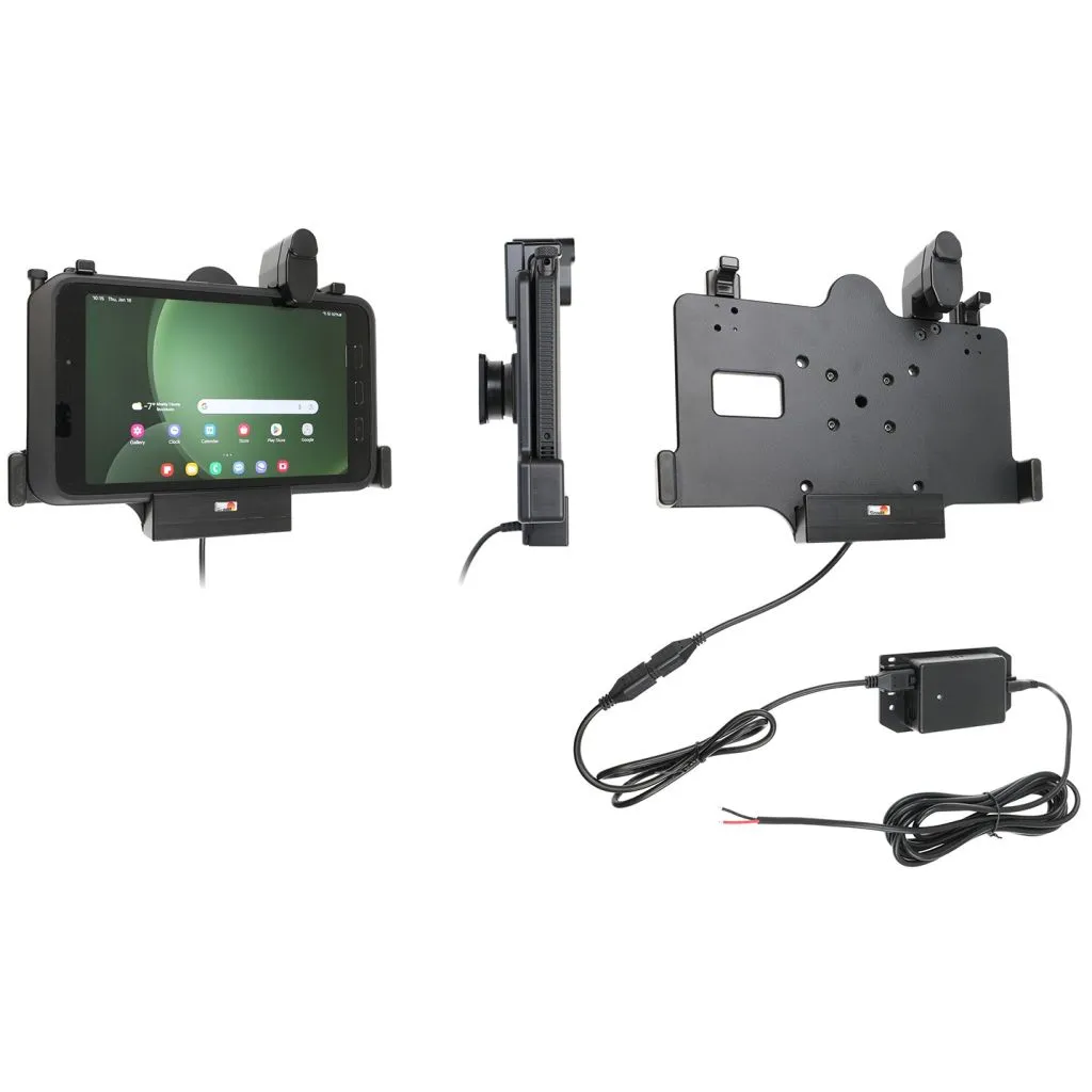  Brodit Faststrøms Holder til Samsung Galaxy Tab Active 3/5 m. lås - 747386