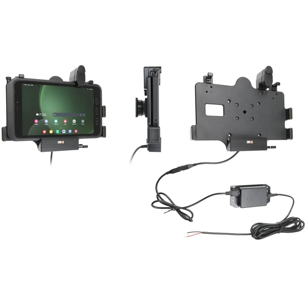 Brodit Faststrøms Holder til Samsung Galaxy Tab Active 3/5 m. lås og USB-A host - 747387