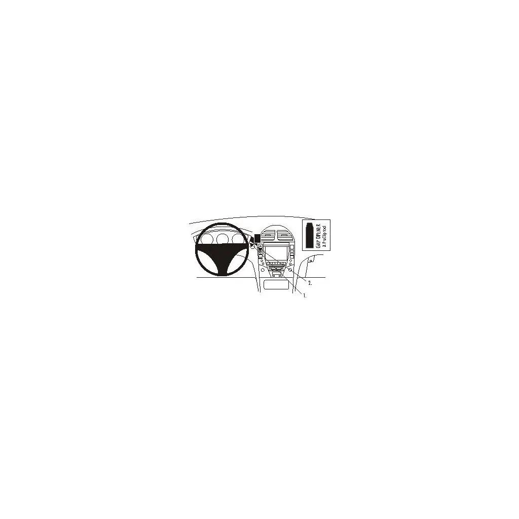 Brodit Proclip Monteringsbeslag - Lexus ES Series 06-12