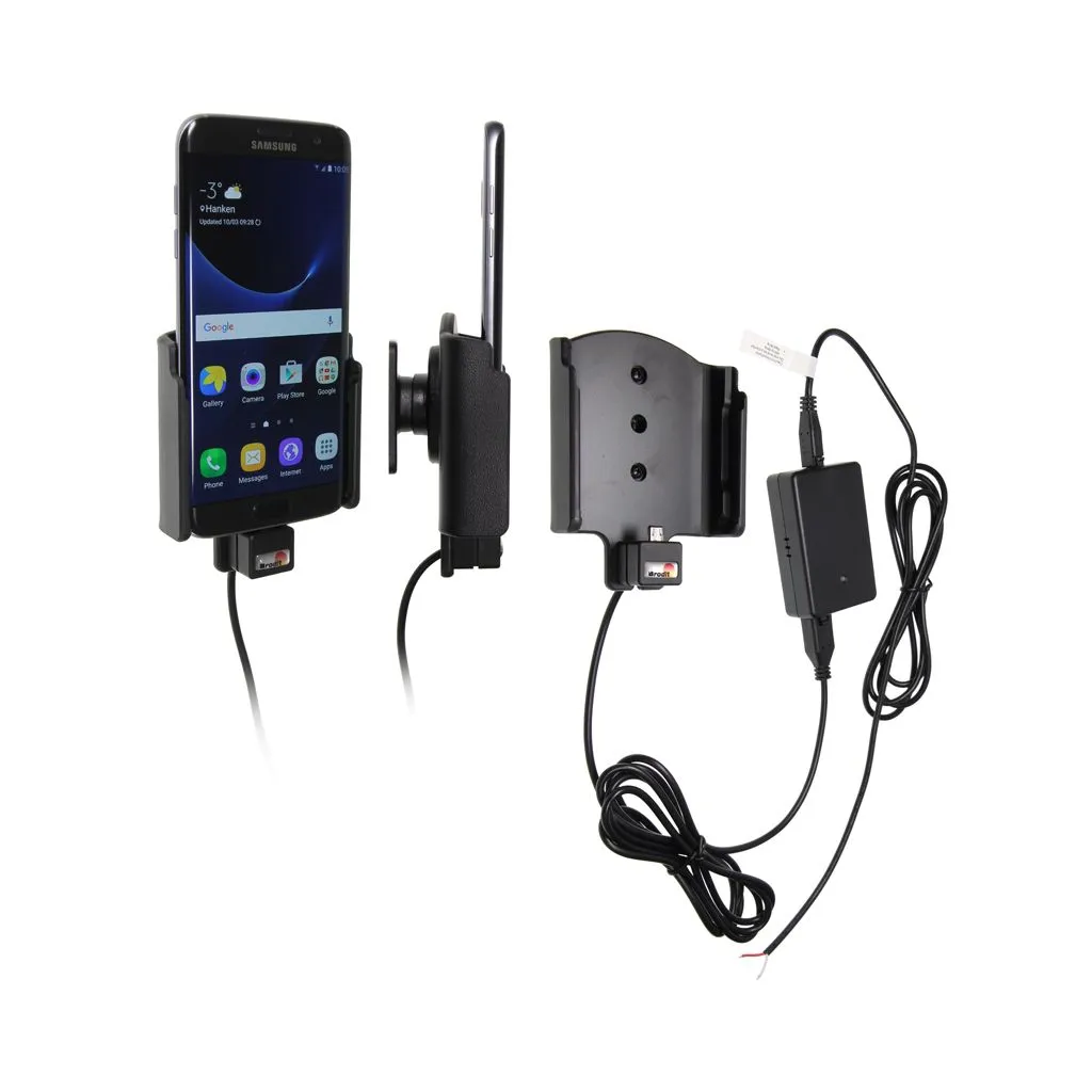 Brodit Faststrøms Aktiv mobilholder til Samsung Galaxy S7 Edge - 513866