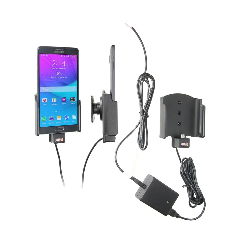 Brodit Faststrøms Aktiv mobilholder til Samsung Galaxy Note 4 - 513683