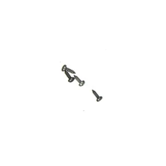 Brodit monteringstilbehør - 4 stk. selvskærende skruer 3x8mm - Sort